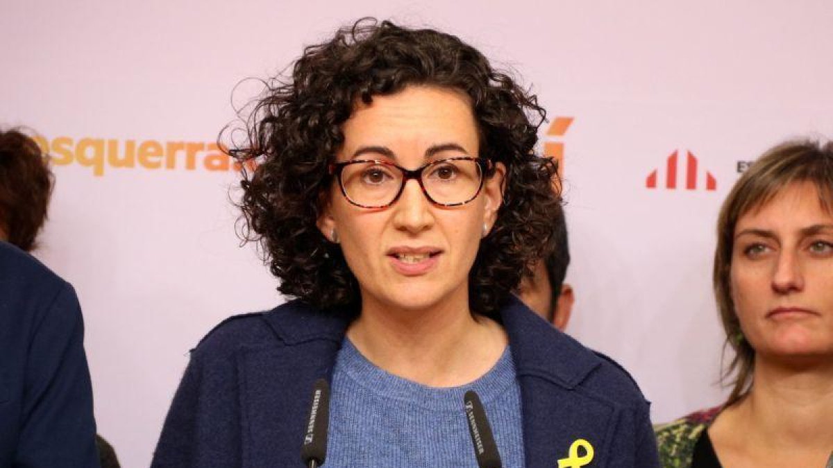 Marta Rovira: La cárcel de Oriol Junqueras es una ilegalización encubierta de ERC.-GEMMA SÀNCHEZ (ACN)
