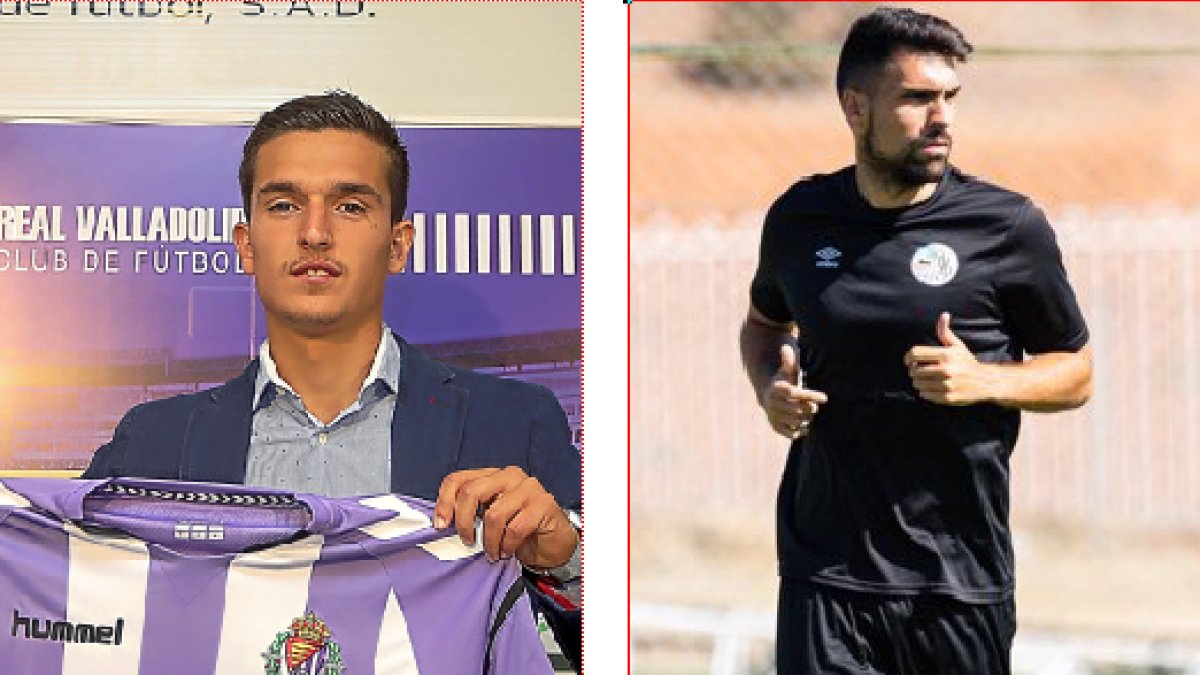 Cotán y Borja López son los primeros fichajes del Numancia para el próximo ejercicio. HDS