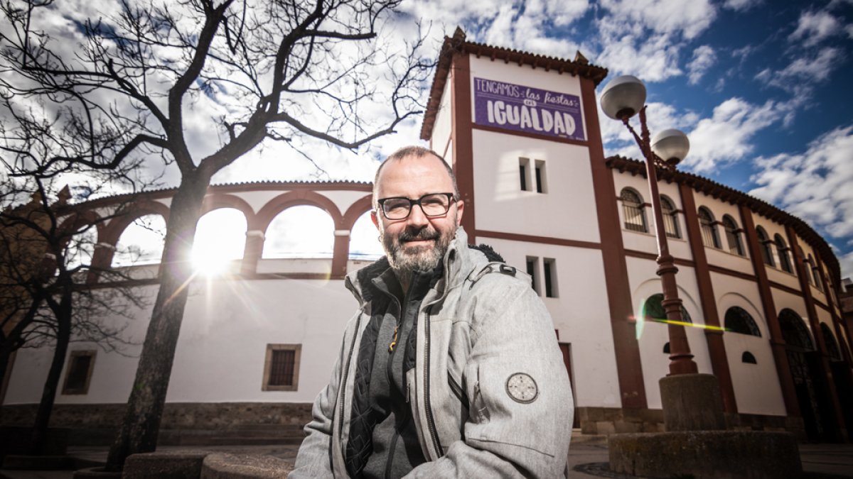 El nuevo presidente de la Asociación de Jurados de Cuadrilla, Benjamín Aragüés. GONZALO MONTESEGURO