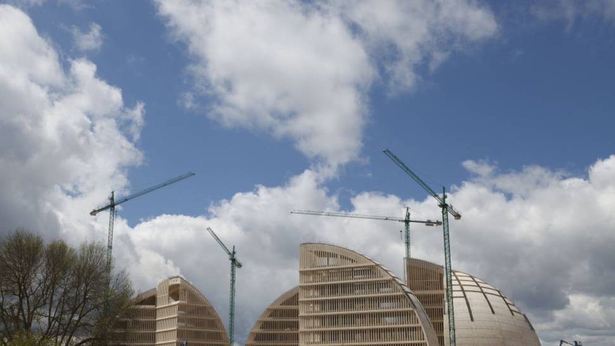 Imagen de archivo de la Cúpula de la Energí­a en la Ciudad del Medio Ambiente en Garray (Soria)-Ical