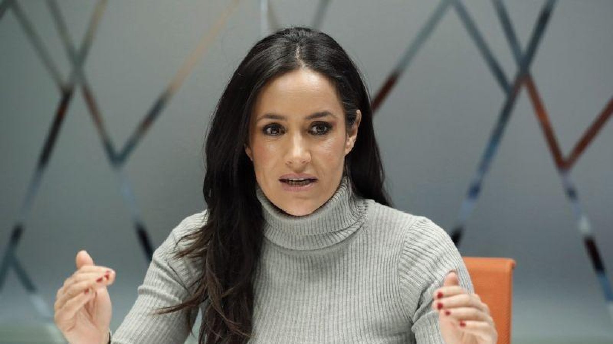 La portavoz de Ciudadanos en el Ayuntamiento de Madrid, Begoña Villacís.-ÁNGEL DÍAZ (EFE)