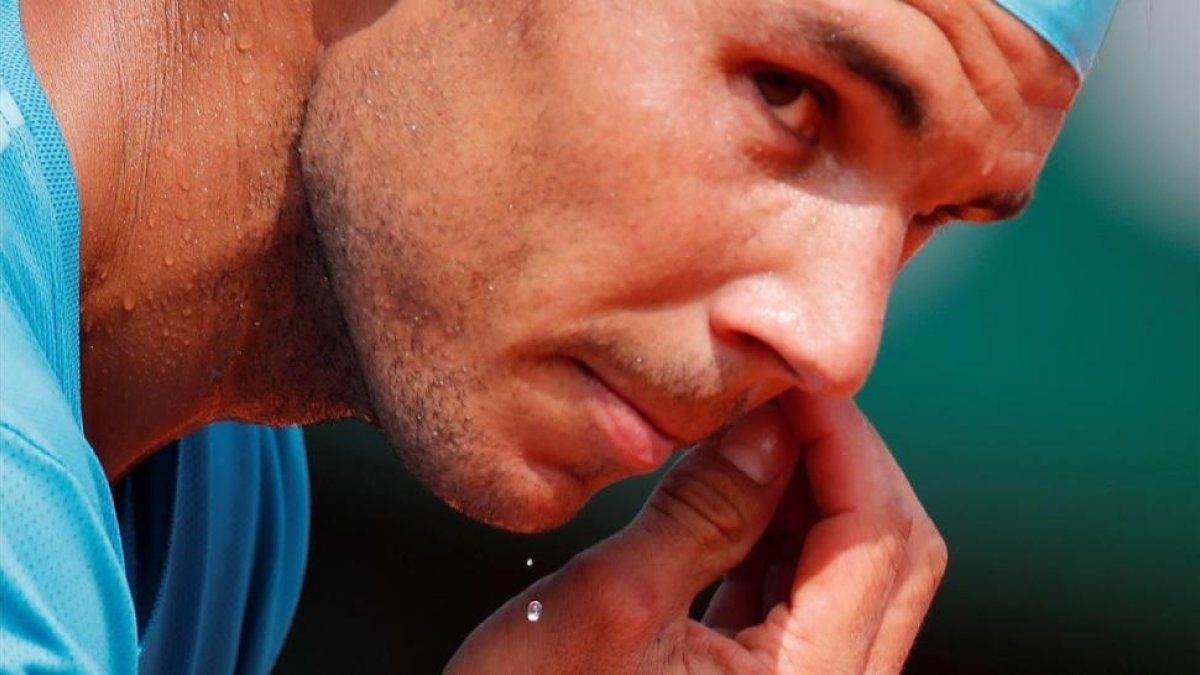 Rafa Nadal, en el Roland Garros del 2018-/ CHARLES PLATIAU