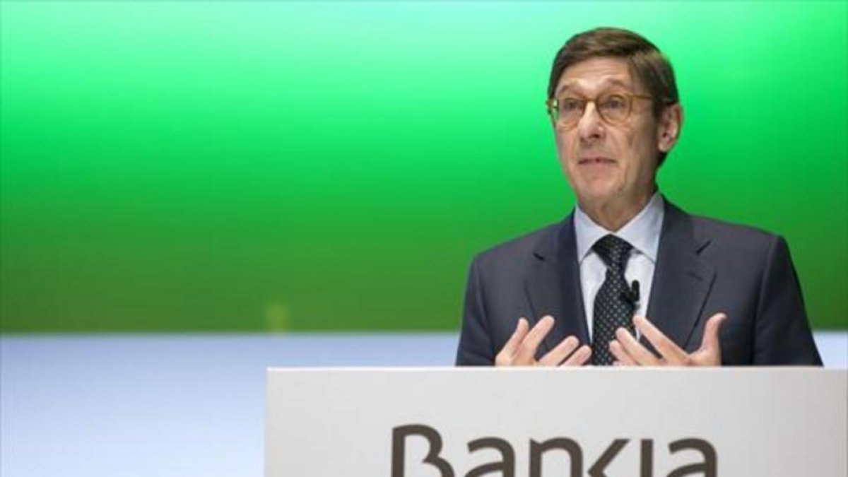 José Ignacio Goirigolzarri, presidente de Bankia.-MIGUEL LORENZO
