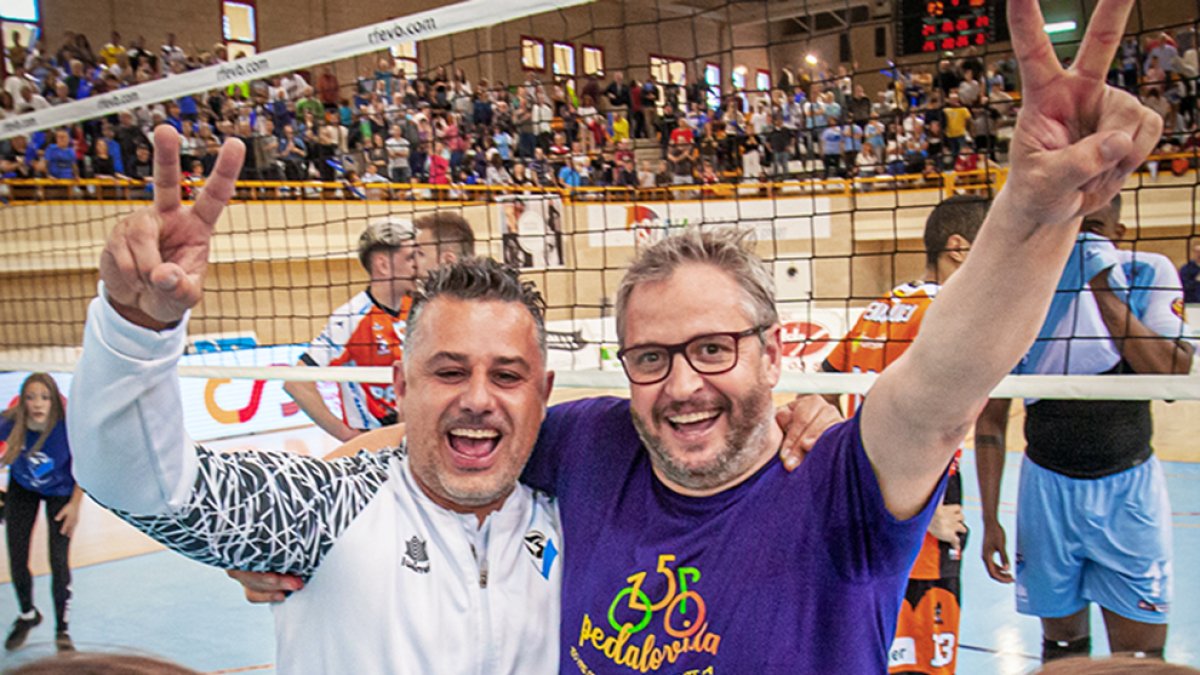 Enrique Guiu y Alfredo Cabrerizo, del Río Duero. MARIO TEJEDOR