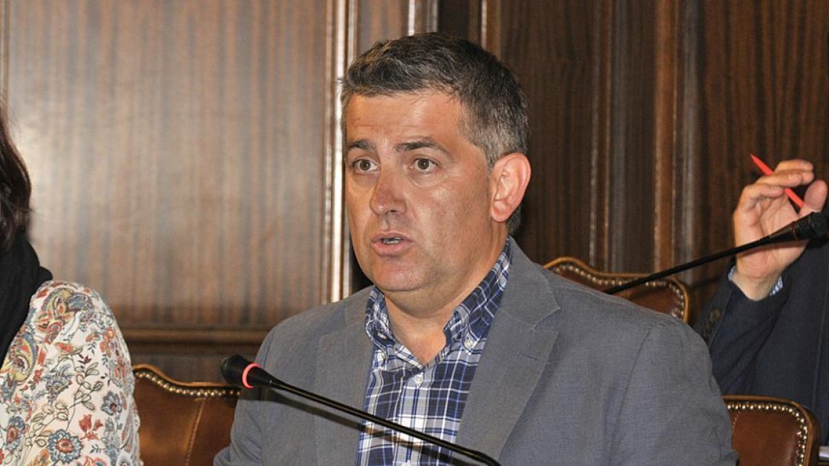Javier Antón, concejal de Servicios Locales.-Valentín Guisande