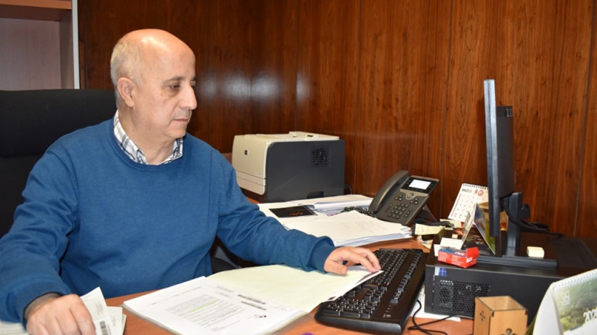 Javier Navarro, presidente de la Comisión de Personal.-HDS