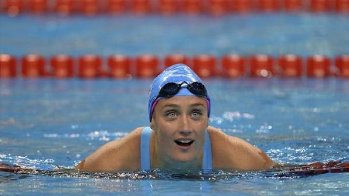 Mireia Belmonte, triunfadora en Doha.-Foto: EFE