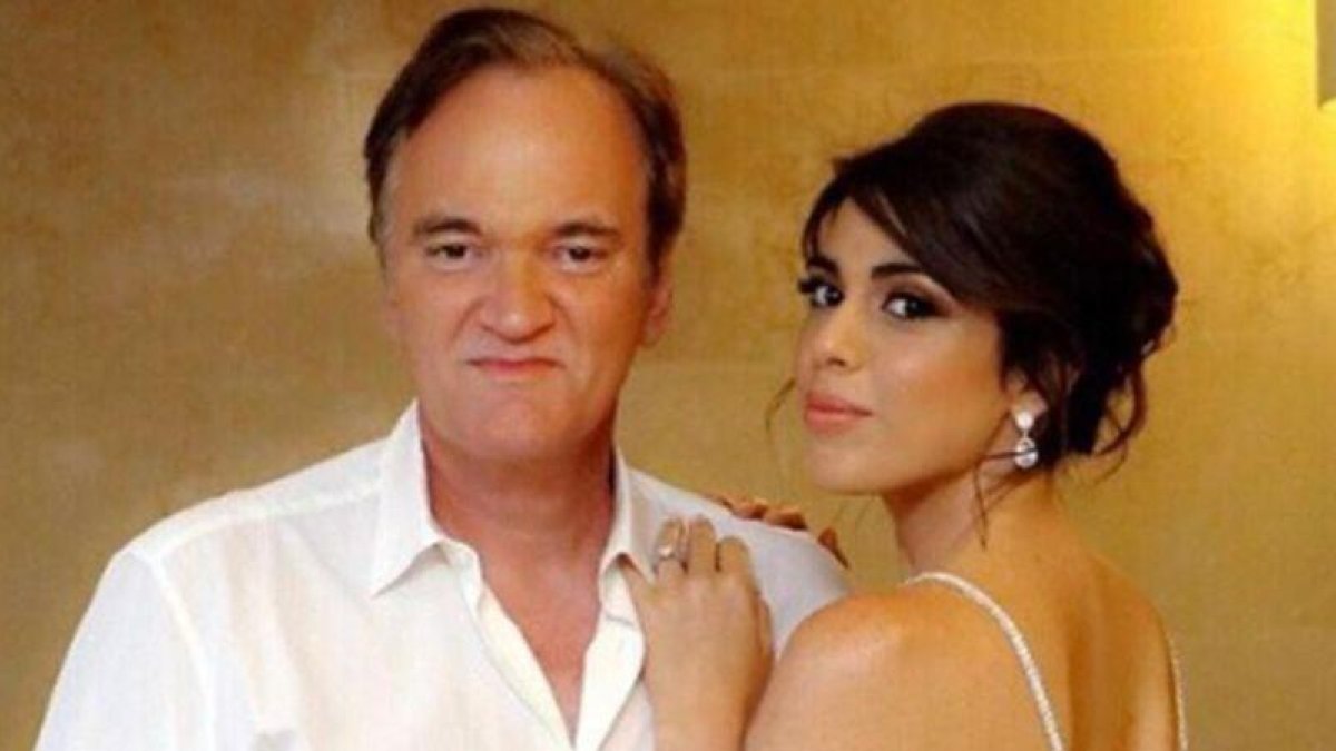 Quentin Tarantino y Daniella Pick.-EL PERIÓDICO