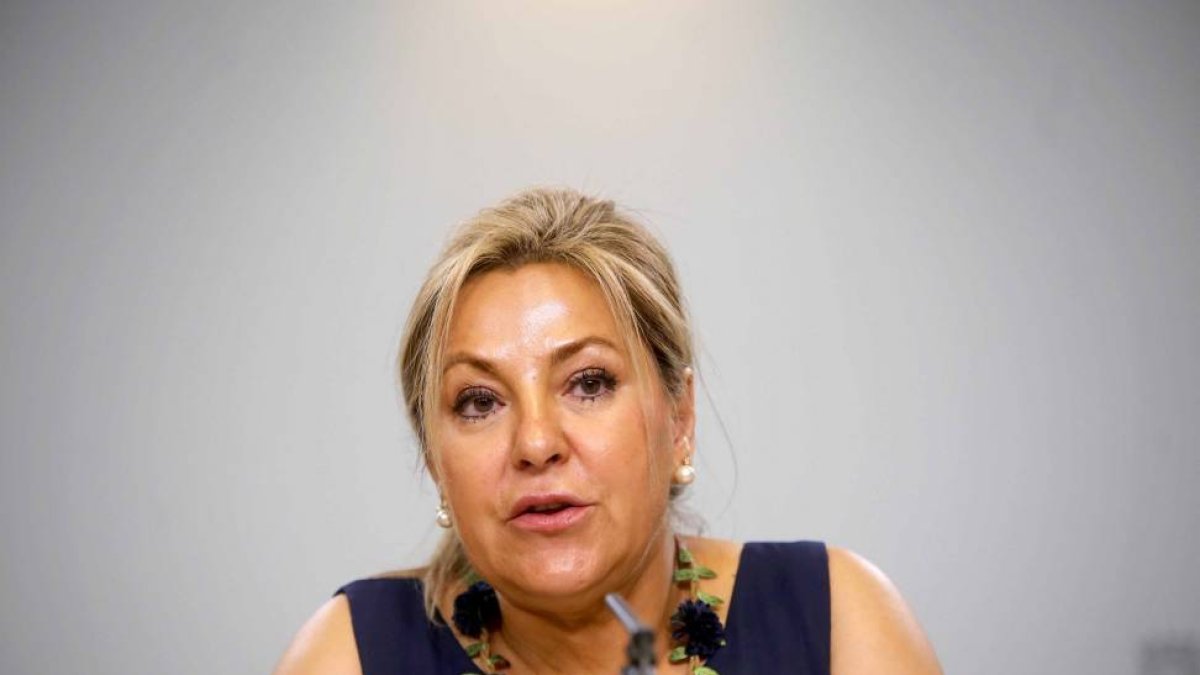 La vicepresidenta y portavoz de la Junta, Rosa Valdeón, comparece en rueda de prensa posterior al Consejo de Gobierno-Ical