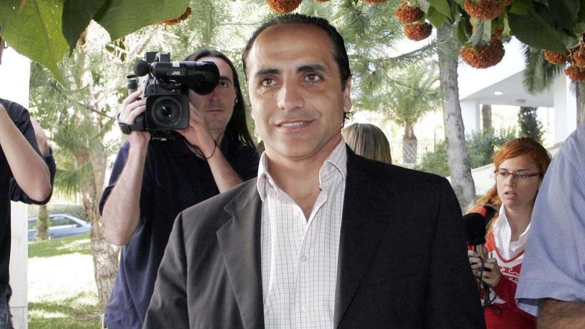 Reñones, en 2006, cuando fue alcalde provisional de Marbella-