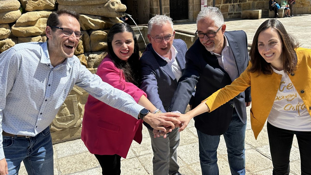 Arévalo, Peña, Ceña, Vallejo y Largo, los candidatos de Soria Ya a las generales de julios. HDS