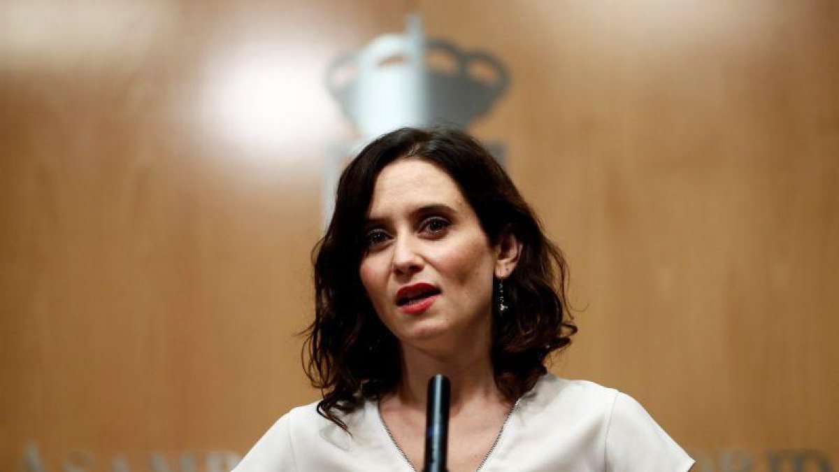 Isabel Díaz Ayuso.-EFE