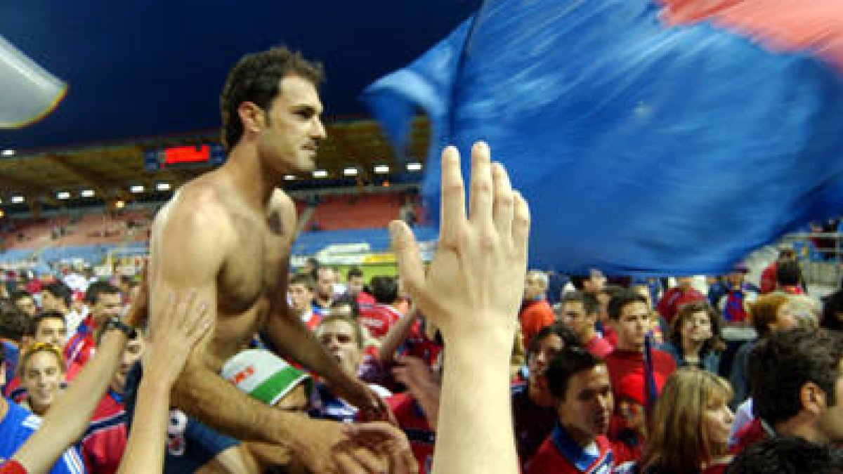 El Numancia ha ascendido tres veces a Primera División. / F. Santiago-