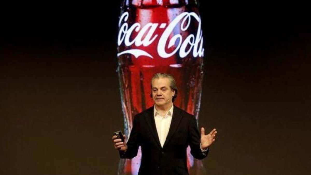 Marcos de Quinto, en una presentación de Coca Cola.-JOSÉ LUIS ROCA