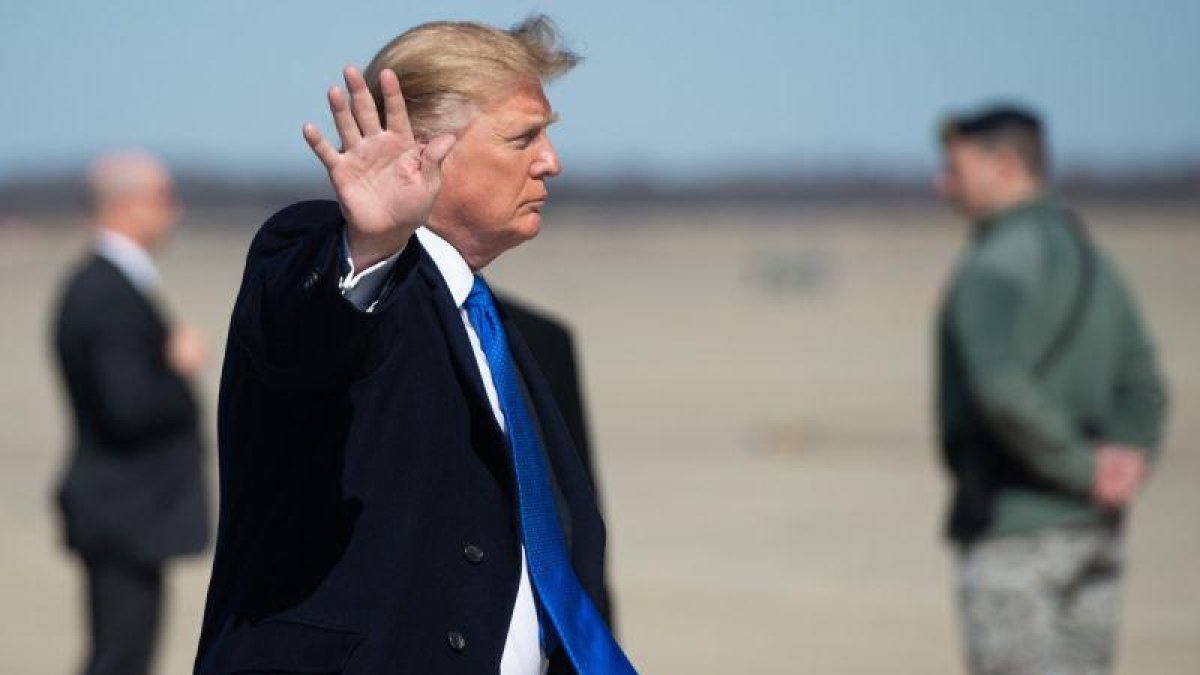 Donald Trump es partidario de una intervención militar en Venezuela.-AFP