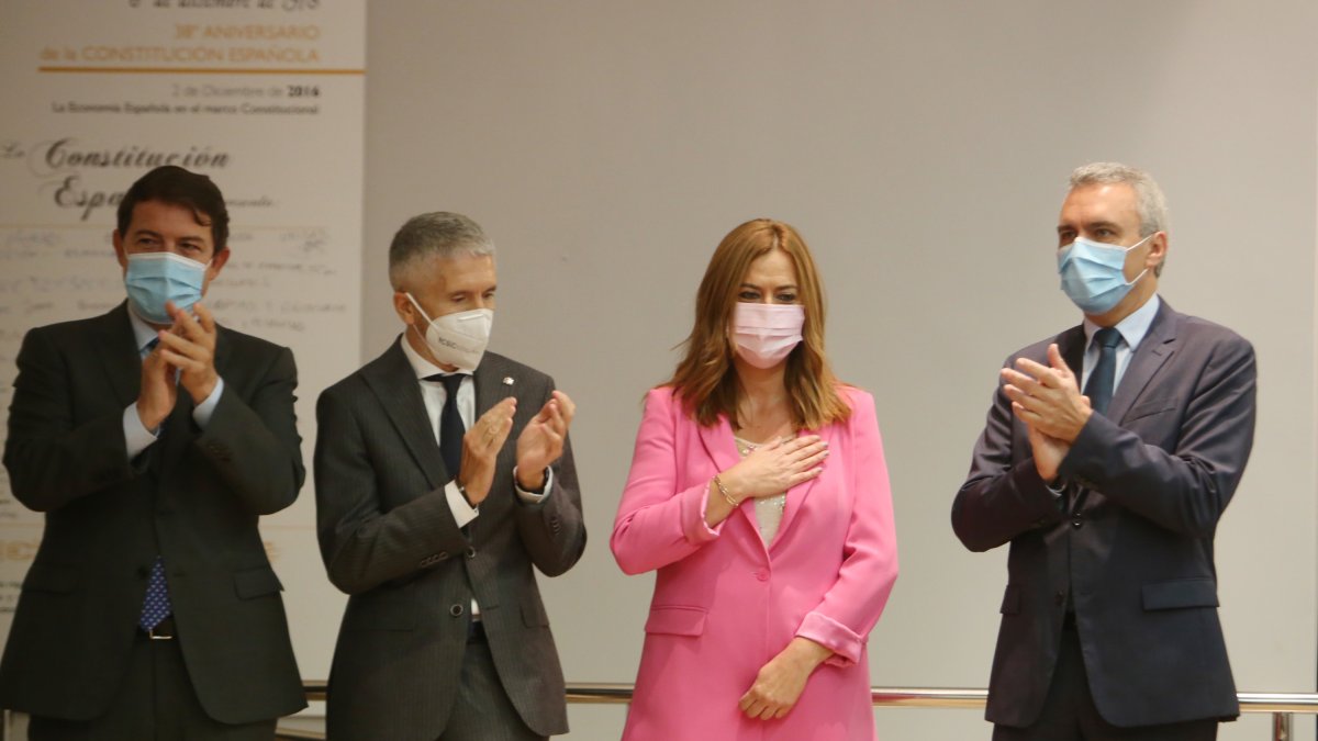 Virginia Barcones toma posesión como nueva delegada del Gobierno.-ICAL