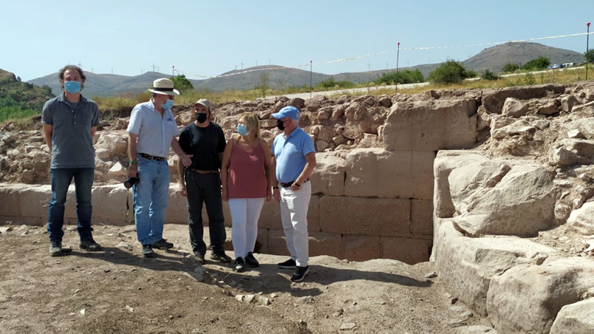 Visita al yacimiento de Tiermes.-HDS