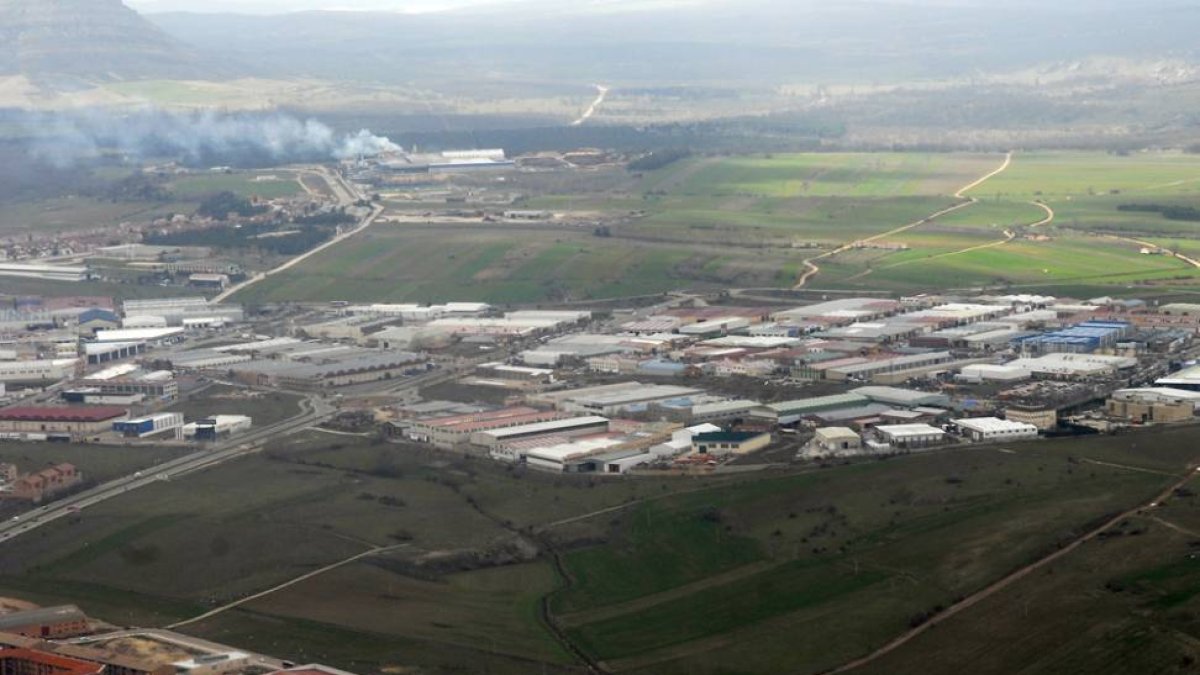 Imagen aérea del polígono-V. Guisande