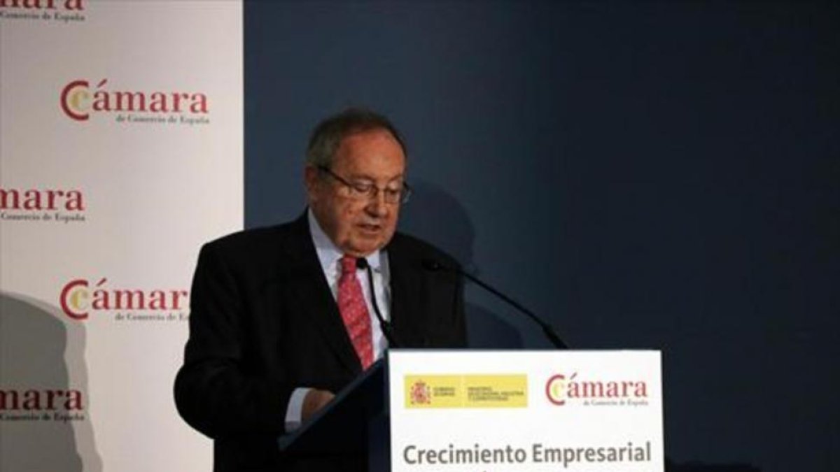Josep Lluís Bonet, presidente de la Cámara de Comercio de España.-ACN / ROGER PI DE CABANYES