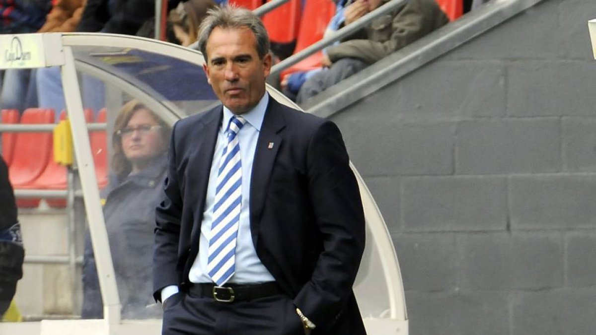El exentrenador del C.D. Numancia, Andoni Goikoetxea.-VALENTÍN GUISANDE