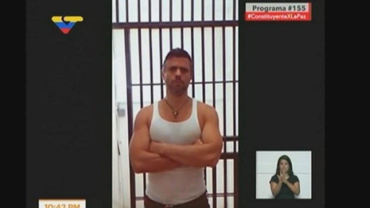 El opositor venezolano, Leopoldo López, da fe de vida desde prisión-EL PERIÓDICO