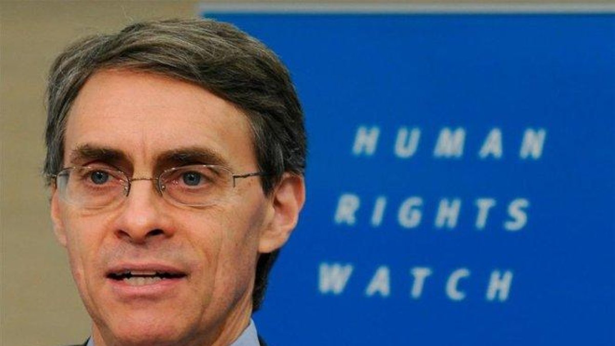 Kenneth Roth, director ejecutivo de Human Rights Watch.-AFP