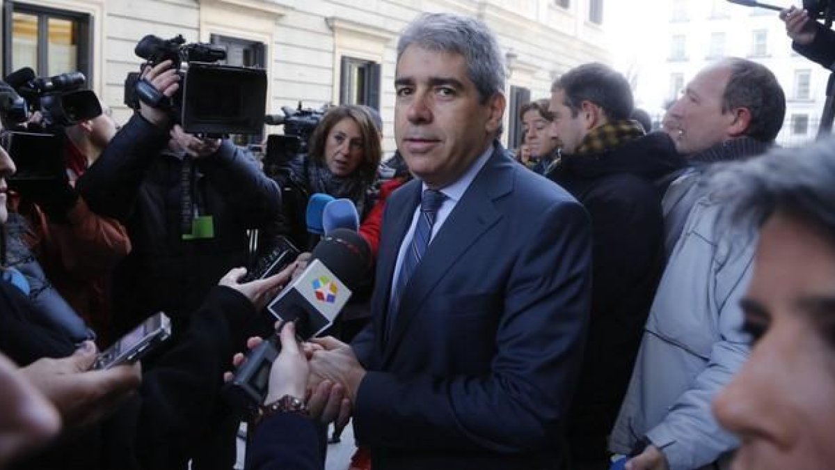 El diputado de Democràcia i Llibertat en el Congreso Francesc Homs.-AGUSTÍN CATALAN