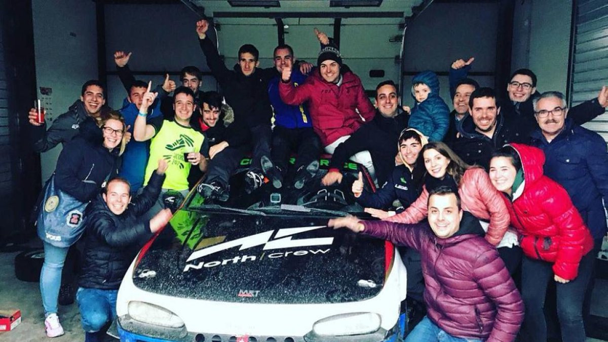 El equipo soriano del Northcrew fue el mejor en la prueba de resistencia disputada en Burgos.-H.D.S.