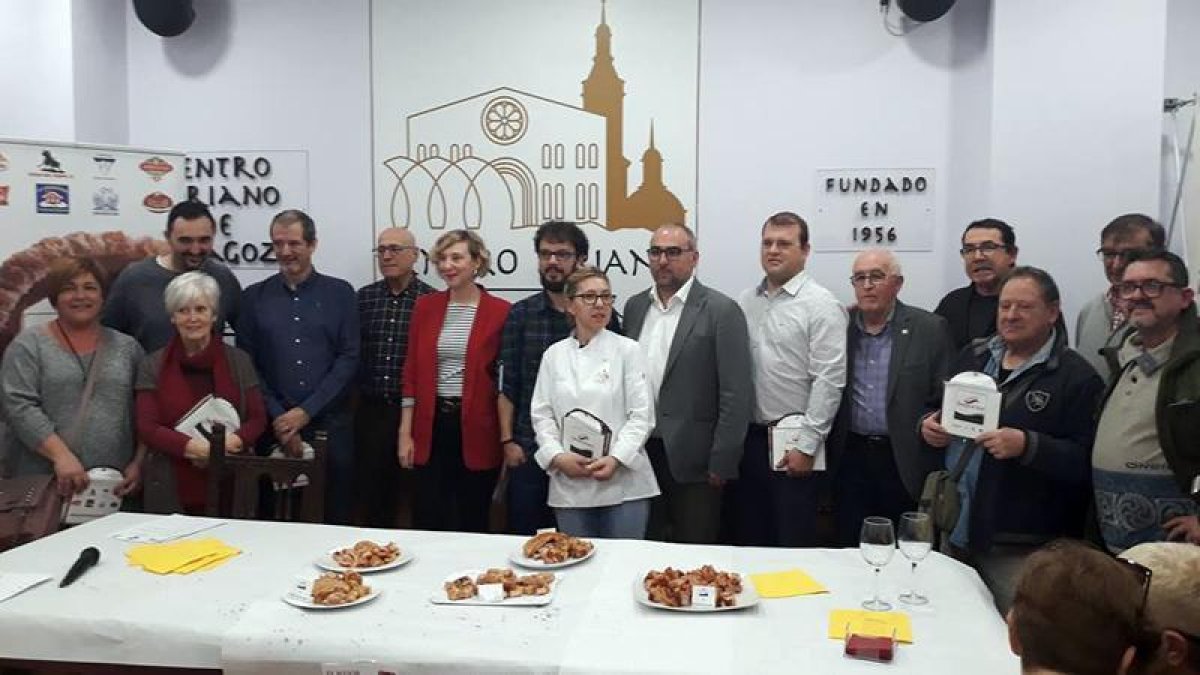 Participantes en la fase de ayer que se celebró en Zaragoza.-HDS