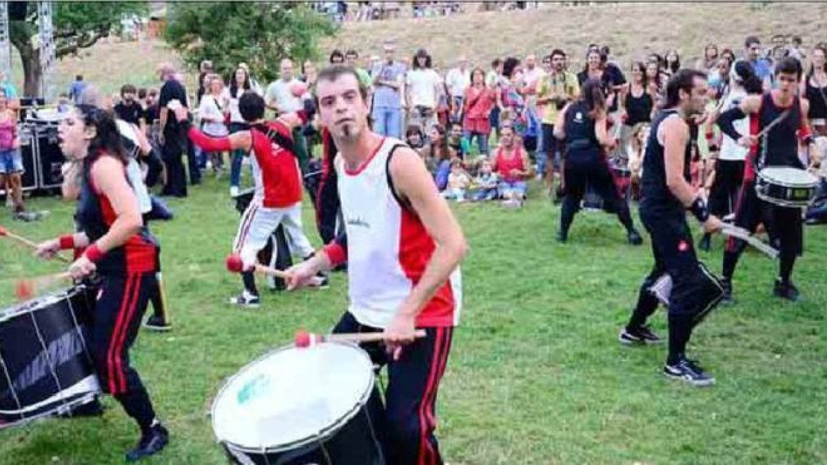 Un momento de la última edición del festival Enclave de Agua. / ÁLVARO MARTÍNEZ-