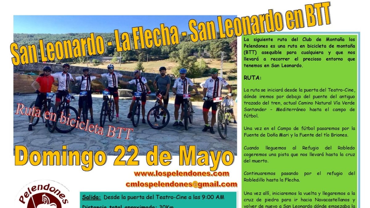Cartel anunciador de la ruta de Los Pelendones.