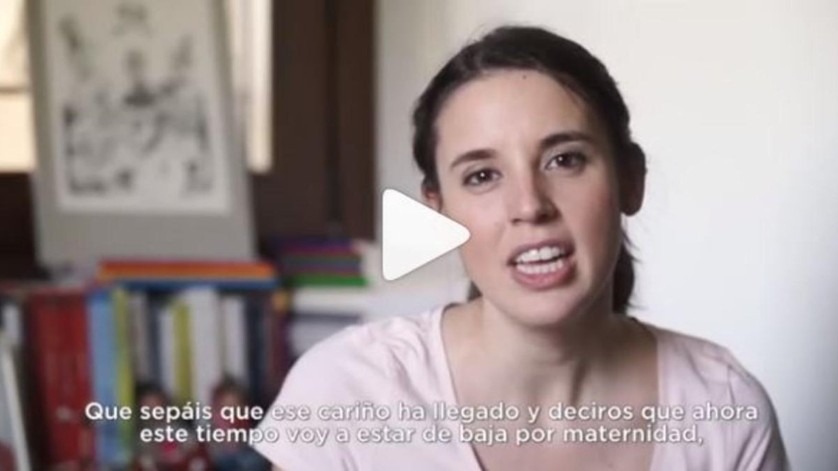 Captura de pantalla del vídeo de Irene Montero en Instagram.-INSTAGRAM