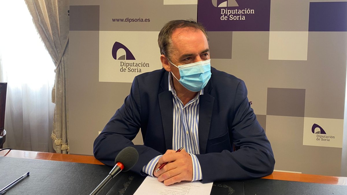 Benito Serrano, presidente de la Diputación.-HDS