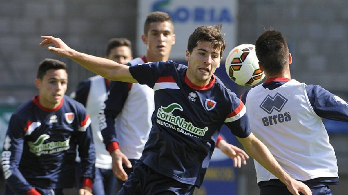 El canterano del Numancia, Javier Bonilla.-VALENTÍN GUISANDE