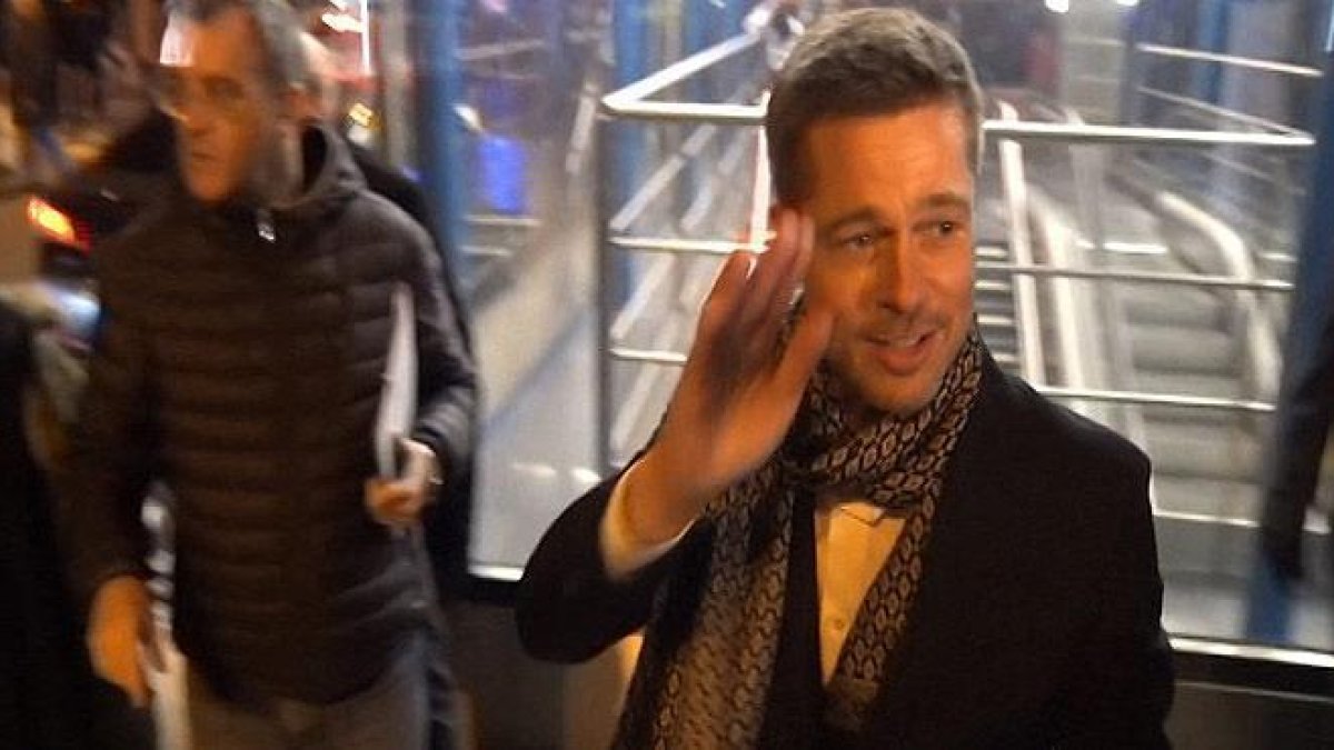 Brad Pitt ya ha visto a sus seis hijos por Navidad.-