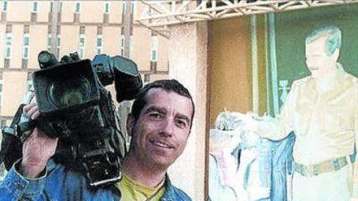 El cámara José Couso, muerto en Irak en el 2003.-Foto: TELECINCO