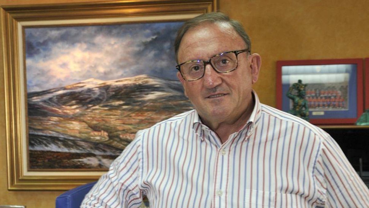 El presidente del Numancia, Francisco Rubio.-VALENTÍN GUISANDE