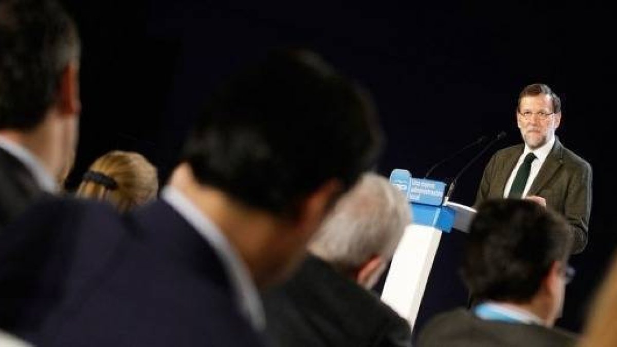 Mariano Rajoy en la clausura de la 20 Unión Interparlamentaria Popular-