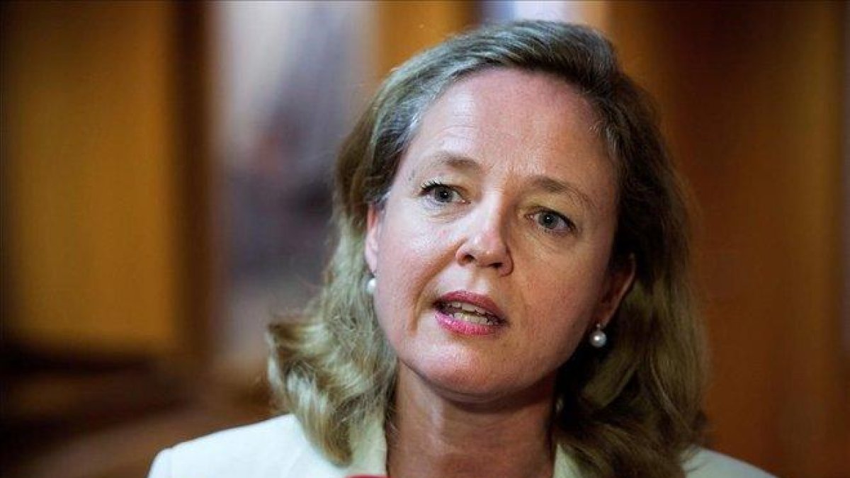 La ministra Nadia Calviño.-LUCA PIERGIOVANNI (EFE)