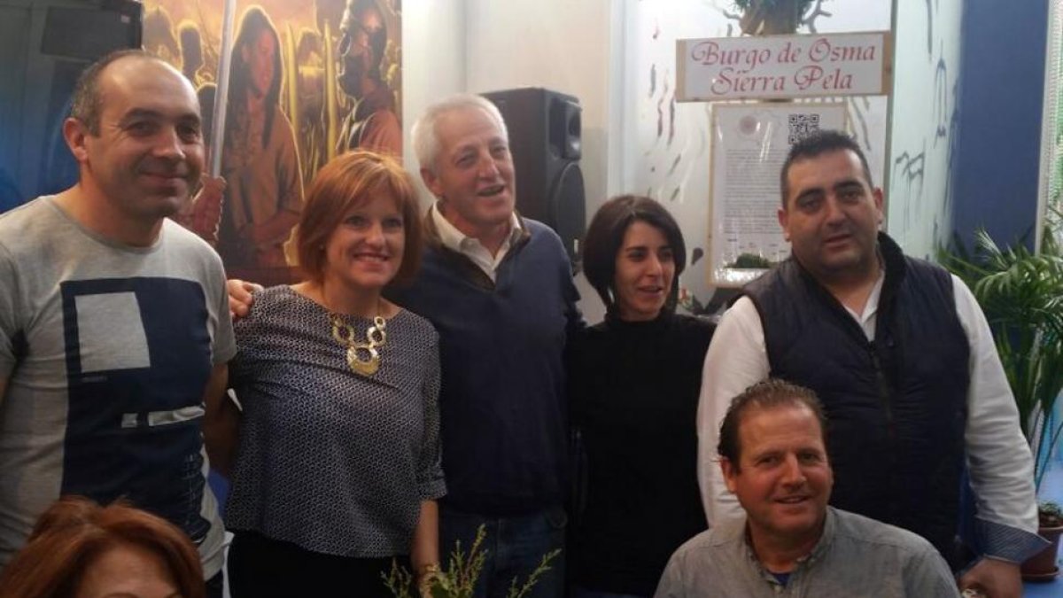 Representantes de los pueblos de Tierras Altas vinculados a la ruta turístico-cinéfila.-DIPUTACIÓN