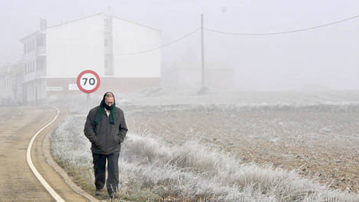 Niebla en Soria. DIEGO MAYOR-