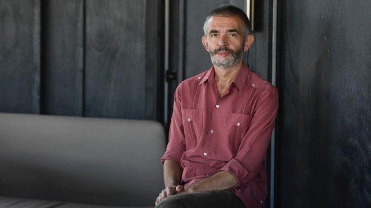 Philipe Lançon, este martes.-JORDI COTRINA