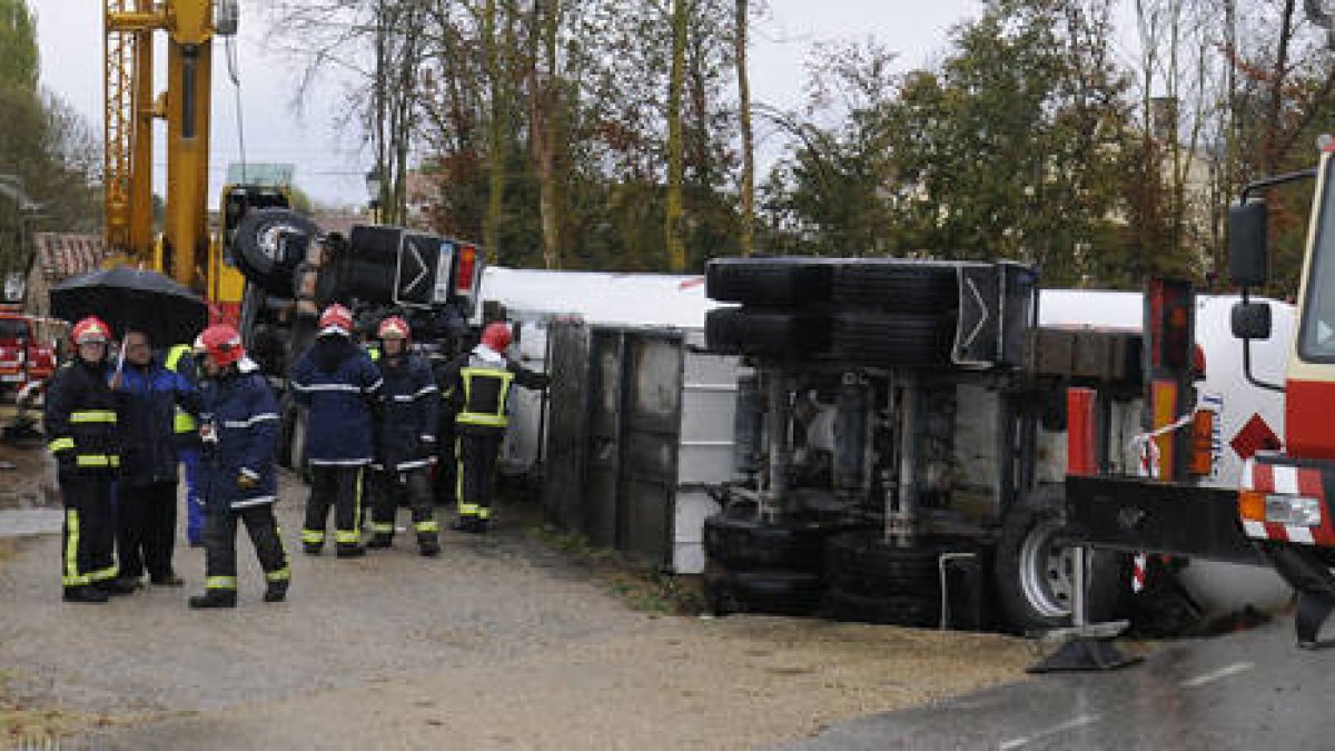 Accidente en Cidones. / ÚRSULA SIERRA-