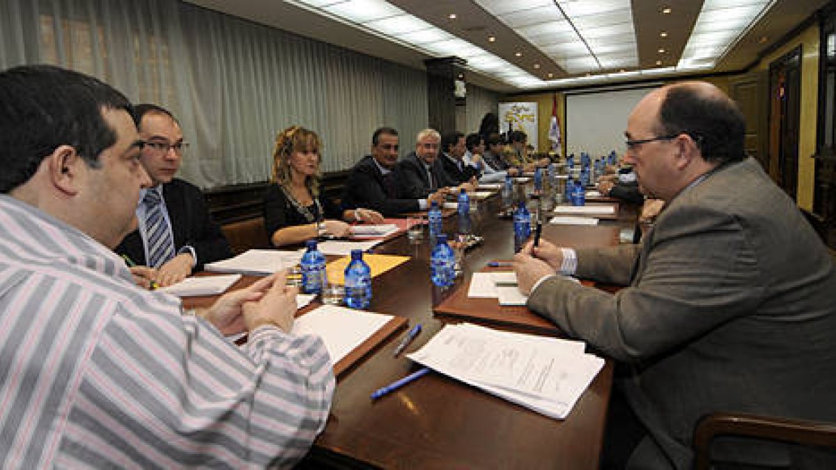 Imagen del pleno de la Cámara. / V. G. -