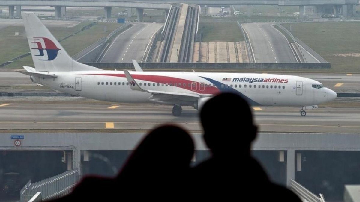Avión de Malasya Airlines-EL PERIÓDICO