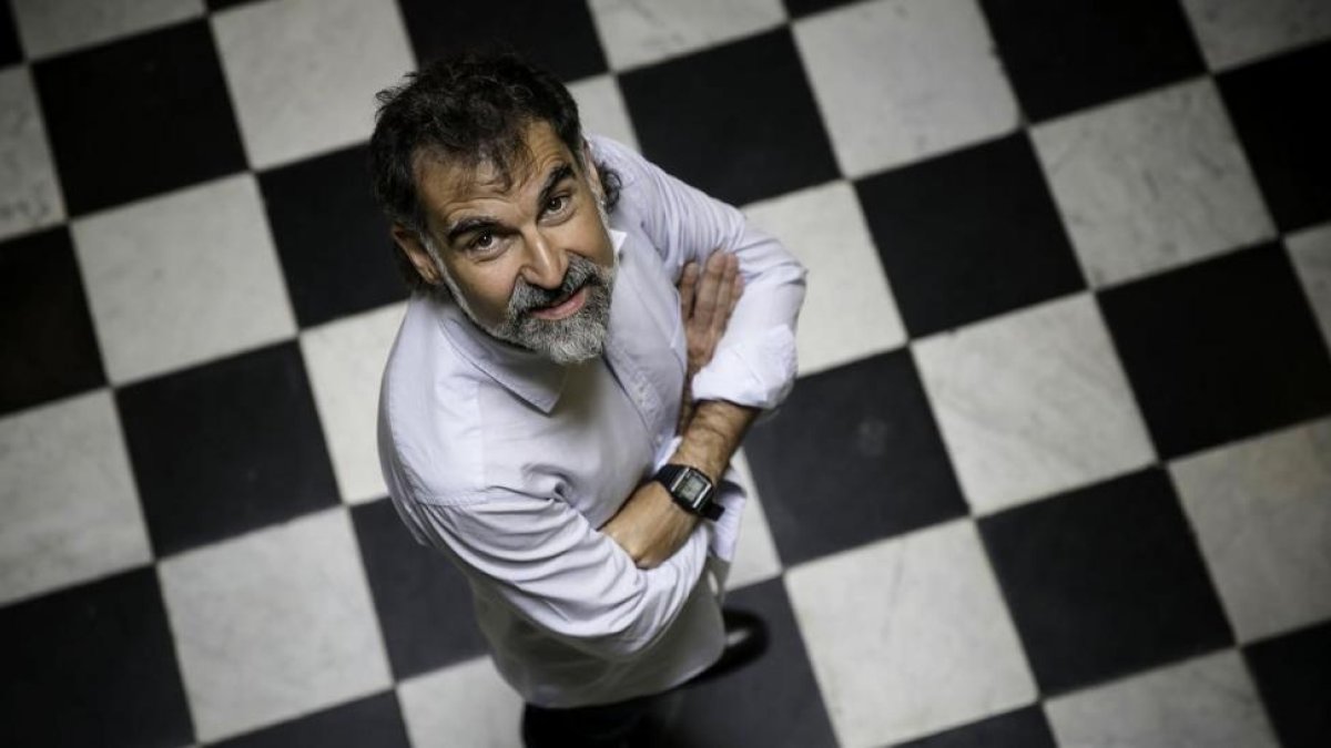 Jordi Cuixart, el pasado mes de Julio. / JOAN CORTADELLAS-/ JOAN CORTADELLAS