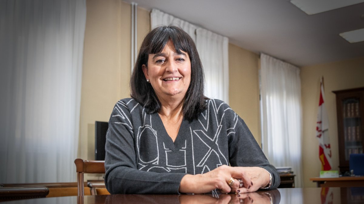 Elena del Vado, jefa del Servicio Territorial de Sanidad de la Junta en Soria. GONZALO MONTESEGURO