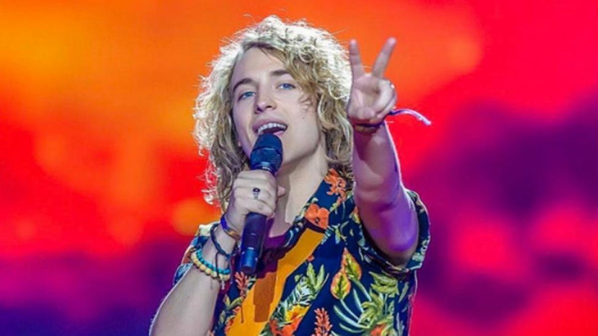 Manel Navarro, en una de las imágenes que ha colgado en su cuenta de Instagram.-INSTAGRAM