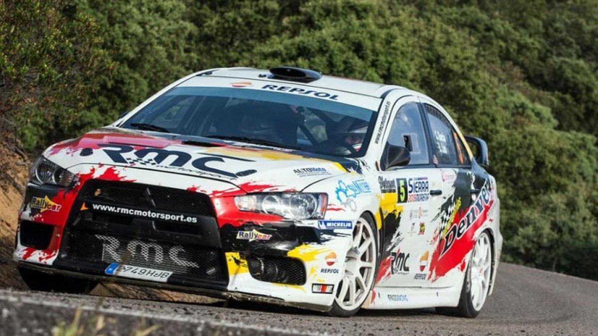 Cristian García participa desde mañana en el Rallye de Sierra Morena, la primera prueba puntuable del Nacional.-D.S.