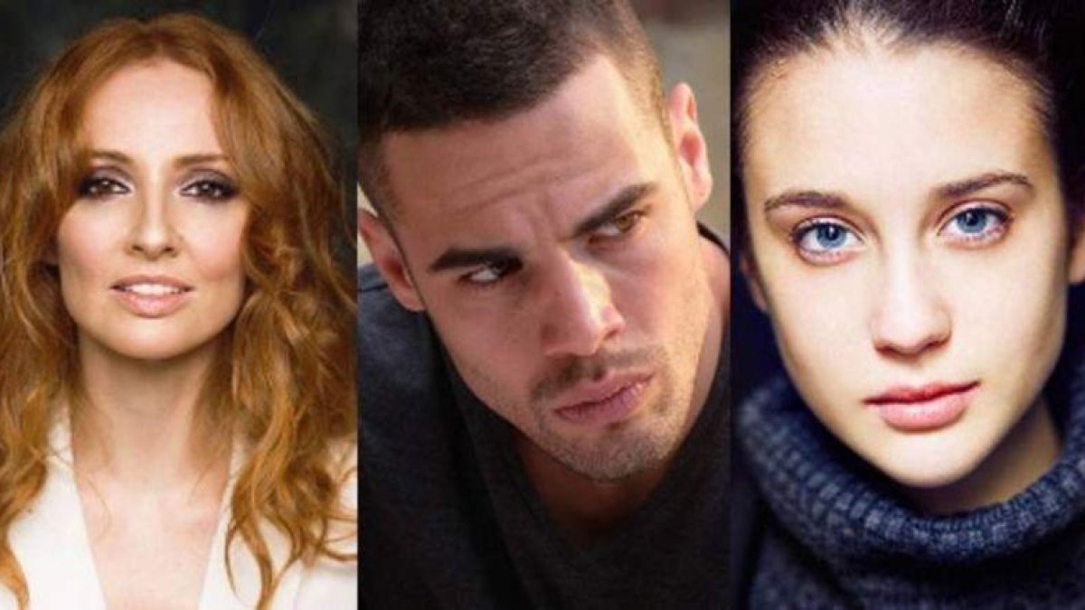 Cristina Castaño, Jesús Mosquera y María Pedraza.-ATRESMEDIA